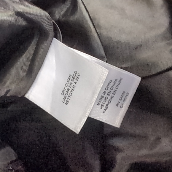 Nipon Boutique Metallic Black Tweed Blazer Size 12 - Picture 6 of 8